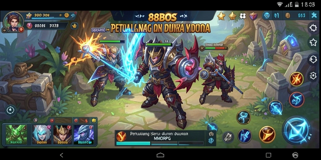 Gameplay mendebarkan dalam dunia fantastis 88BOS.