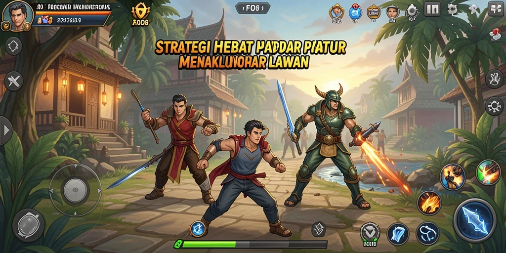 Gameplay seru FO8 yang penuh strategi dan taktik.