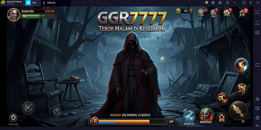 Tangkapan layar gameplay GGR7777 penuh dengan momen-momen menegangkan.