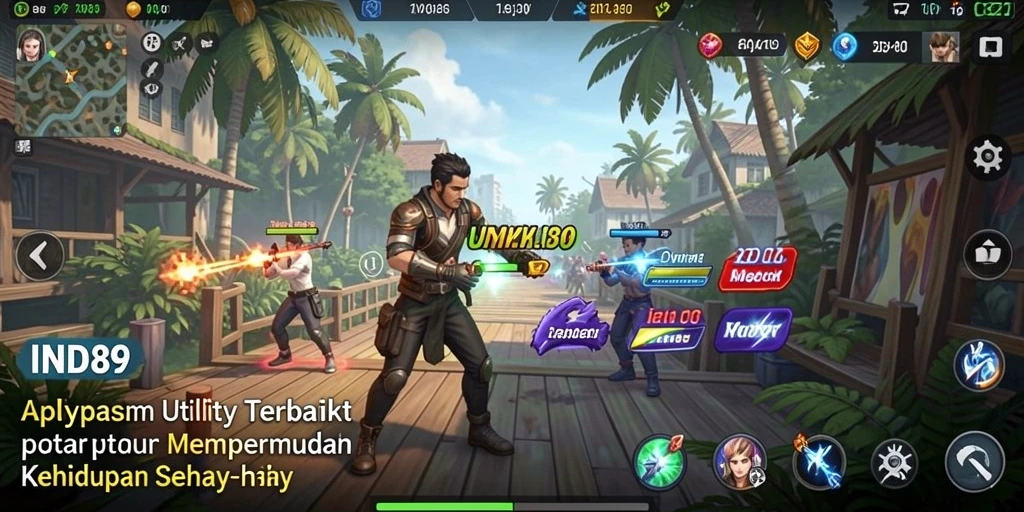 Tampilan aplikasi IND89 dengan fitur Utility yang lengkap dan mudah digunakan.
