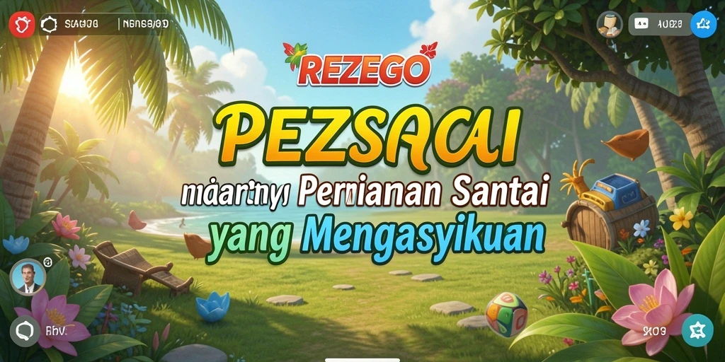 Tampilkan gameplay seru dan santai dari REZEGO.