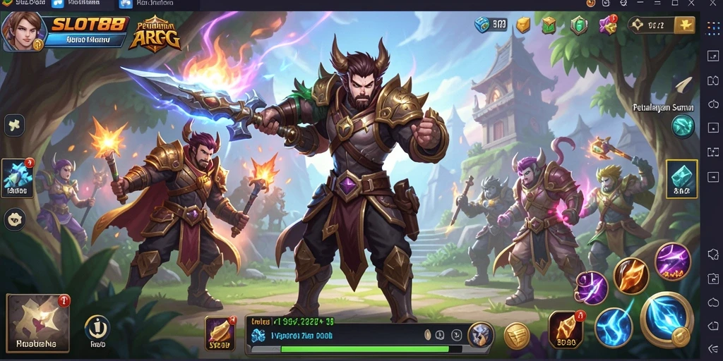 Gameplay SLOT88 yang seru dan menantang dalam pertempuran ARPG.
